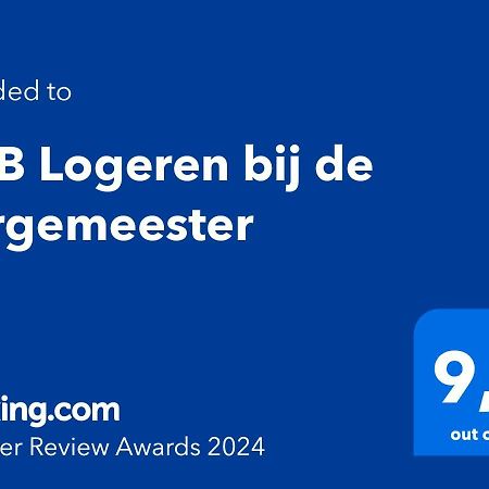 B&B Logeren Bij De Burgemeester Stad aan 't Haringvliet Extérieur photo